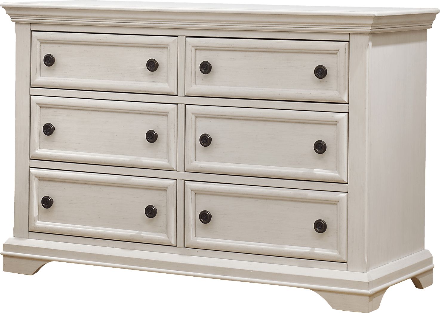 Kids Mevhi Ivory 6 Drawer Dresser