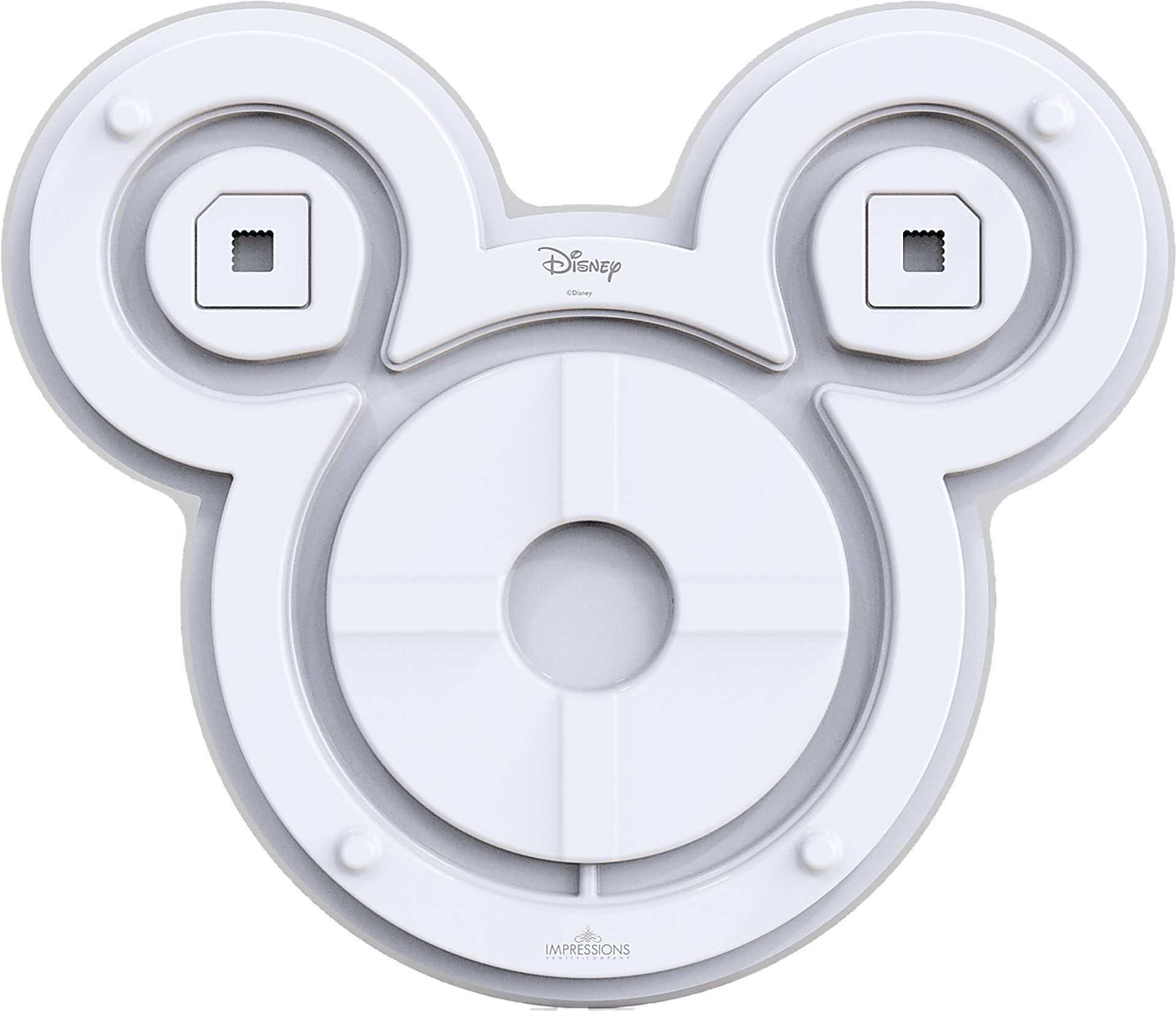 Kids Mickey Mouse White LED Wall Mirror - Image 2