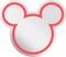 Kids Mickey Mouse White LED Wall Mirror