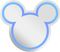 Kids Mickey Mouse White LED Wall Mirror
