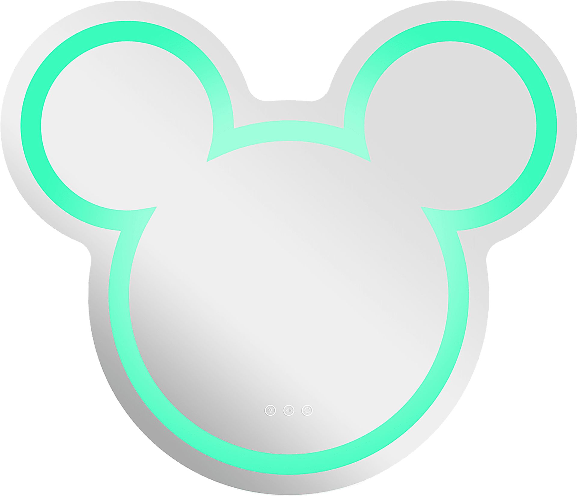 Kids Mickey Mouse White LED Wall Mirror - Image 5
