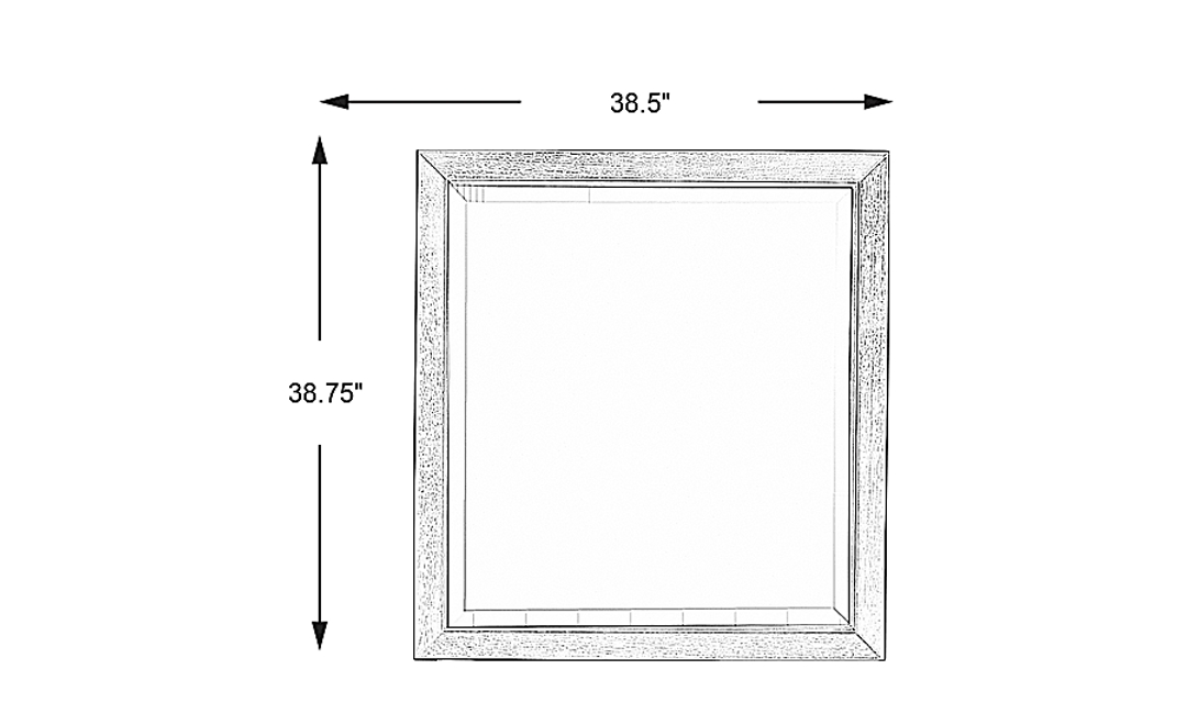 Kids Midcity Loft Carbon Mirror