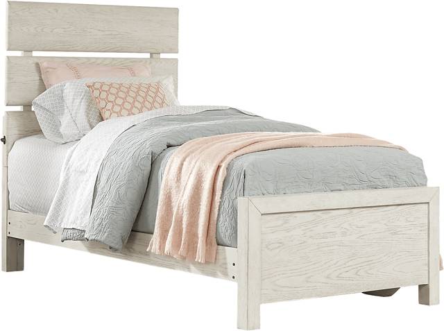 Kids Midcity Loft White 5 Pc Twin Slat Bedroom - Thumbnail - Image 2