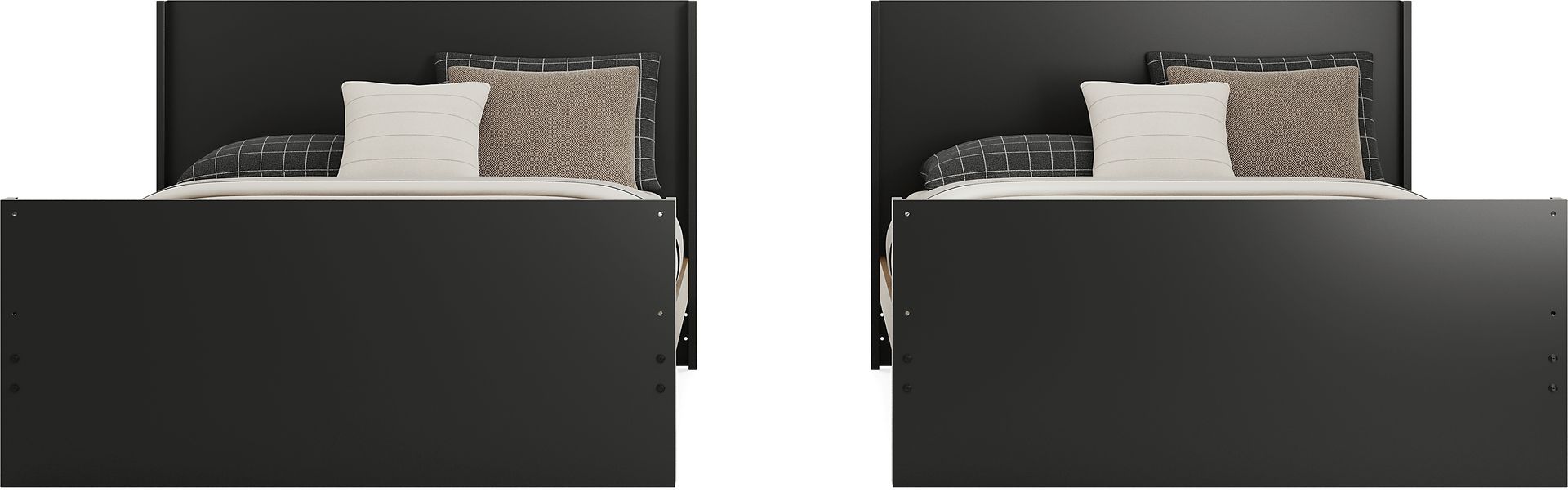 Kids Mikka Black Full/Full Convertible Bunk Bed - Image 6