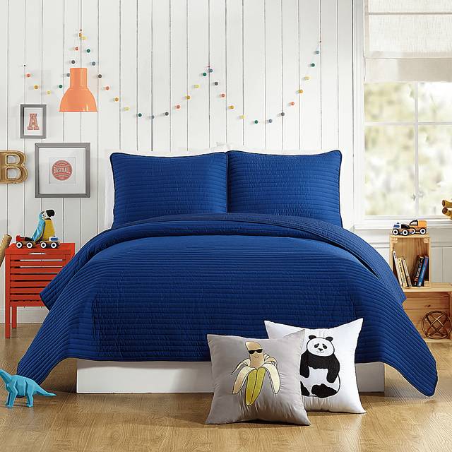 Kids Milhaven Blue Full/Queen Quilt - Thumbnail - Image 1