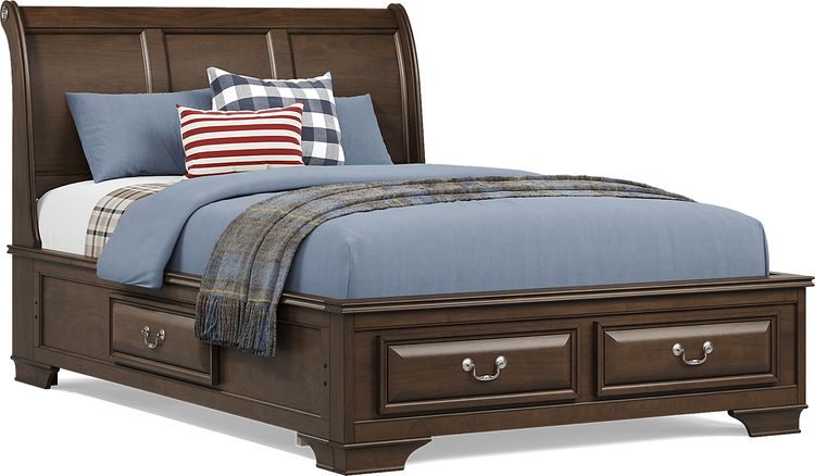 3 pc full storage bed