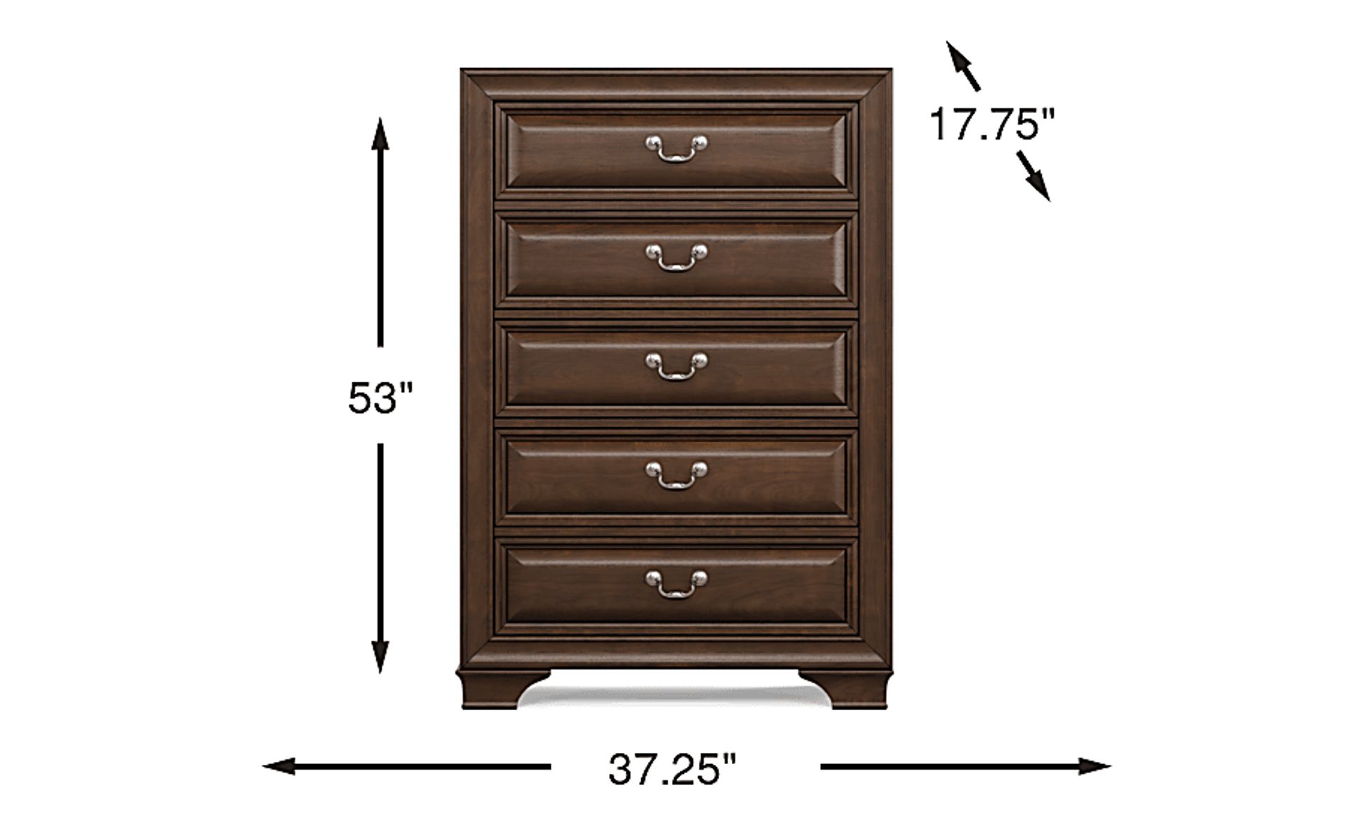 Dimension Image. Please refer to the Dimension Tab on this page for dimension details.