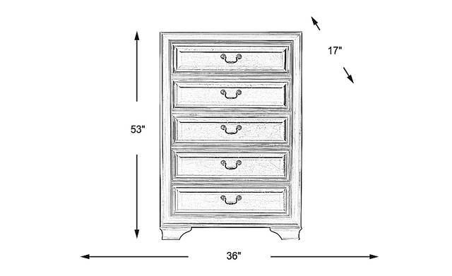 Dimension Image. Please refer to the Dimension Tab on this page for dimension details.