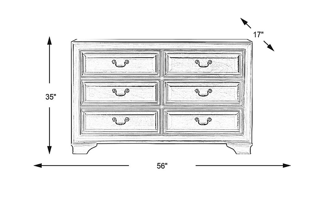 Kids Mill Valley Jr. Cherry Dresser