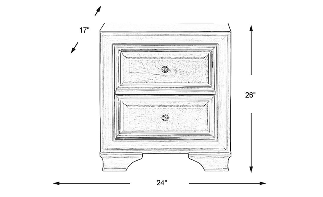 Kids Mill Valley Jr. Cherry Nightstand