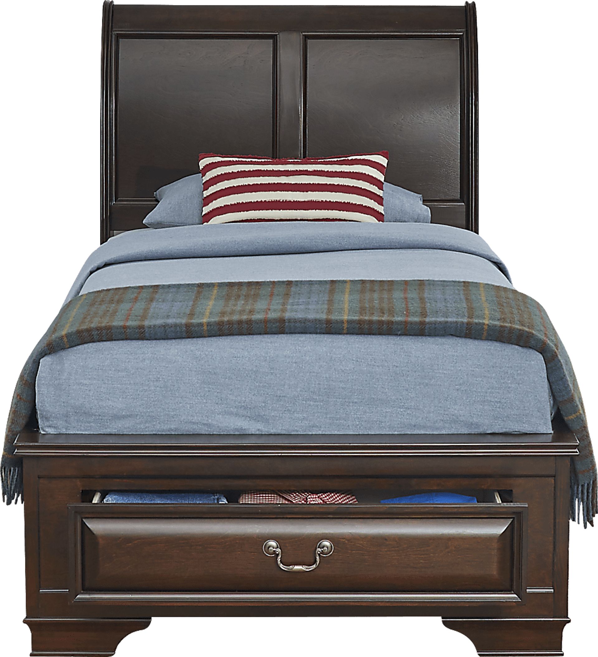 Kids Mill Valley Jr. Cherry Twin Storage Bed - Image 4