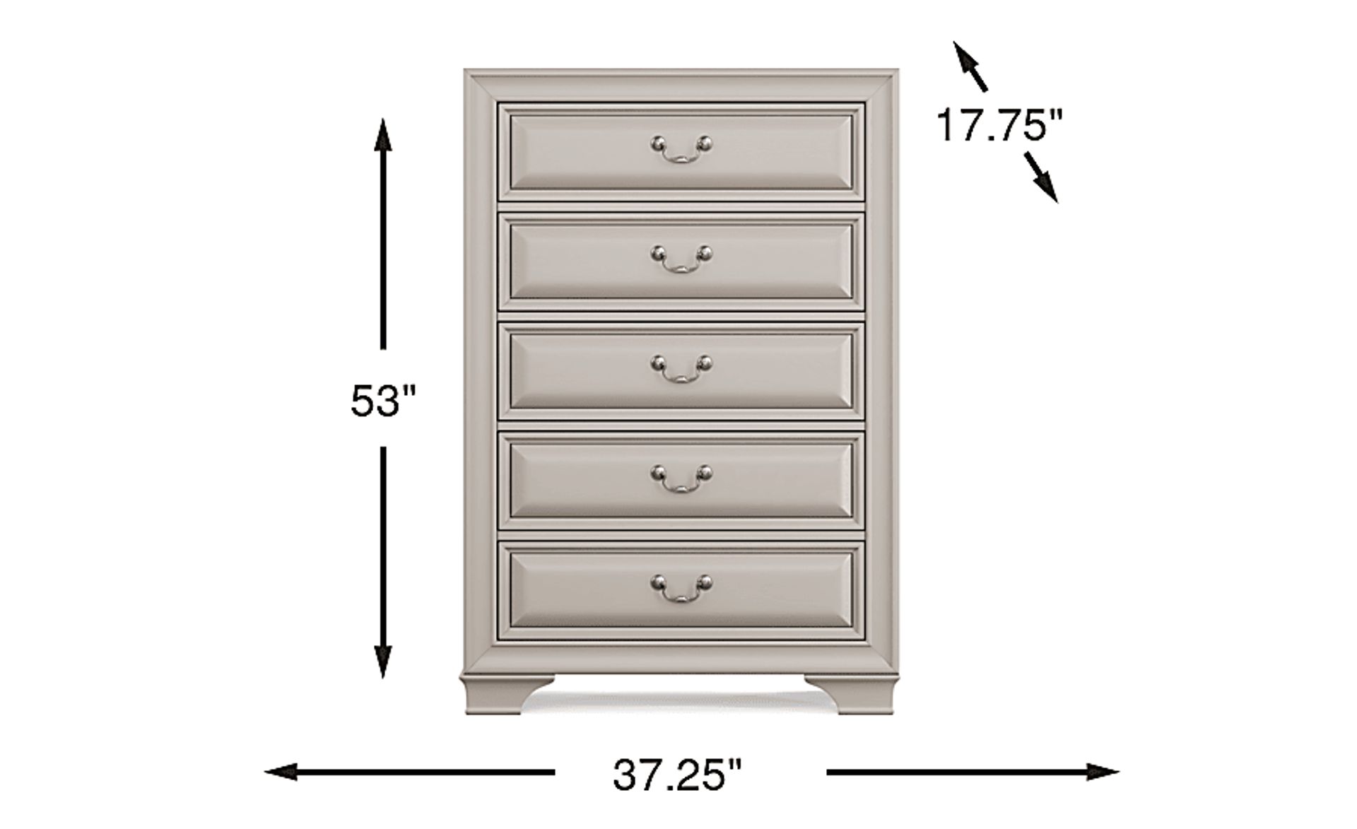 Dimension Image. Please refer to the Dimension Tab on this page for dimension details.