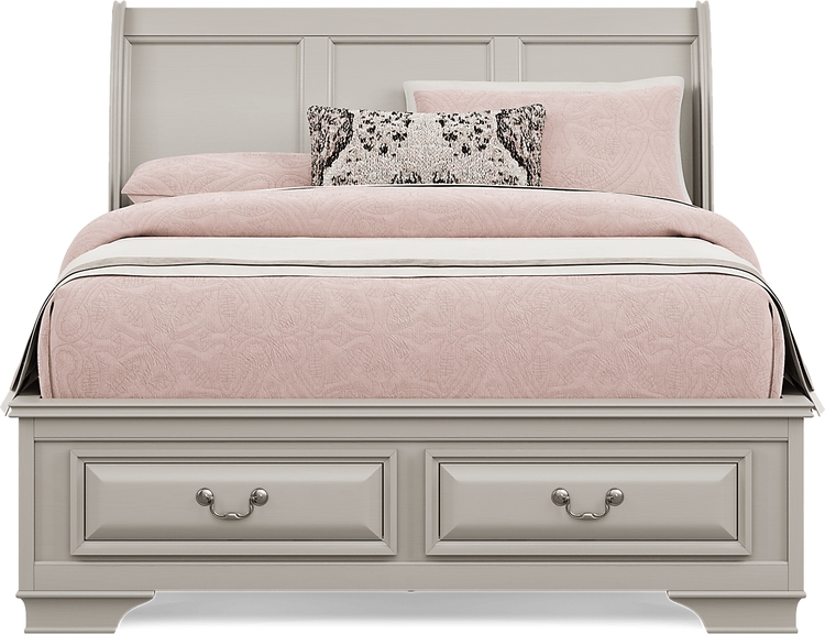 3 pc full storage bed