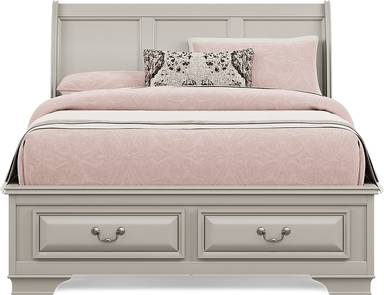 3 pc full storage bed