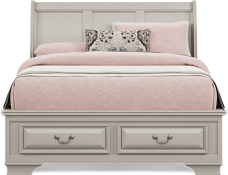 3 pc full storage bed