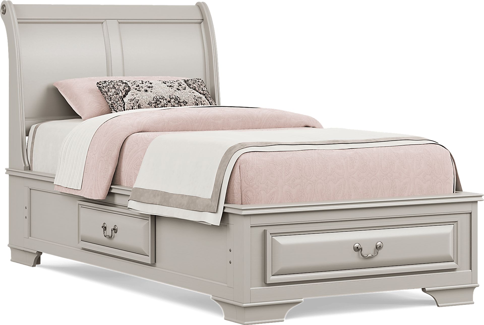 Kids Mill Valley Jr. White Twin Storage Bedroom - Image 3