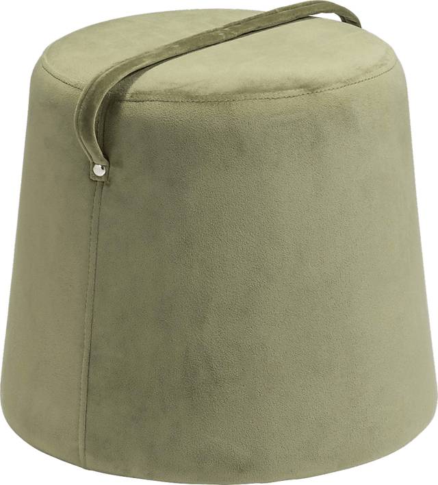 Kids Milney Olive Ottoman - Thumbnail - Image 1