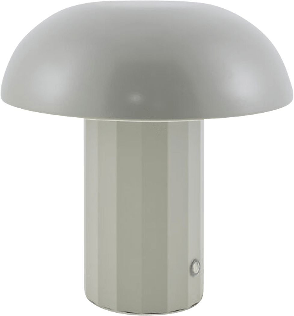 Kids Mini Mush Gray Lamp