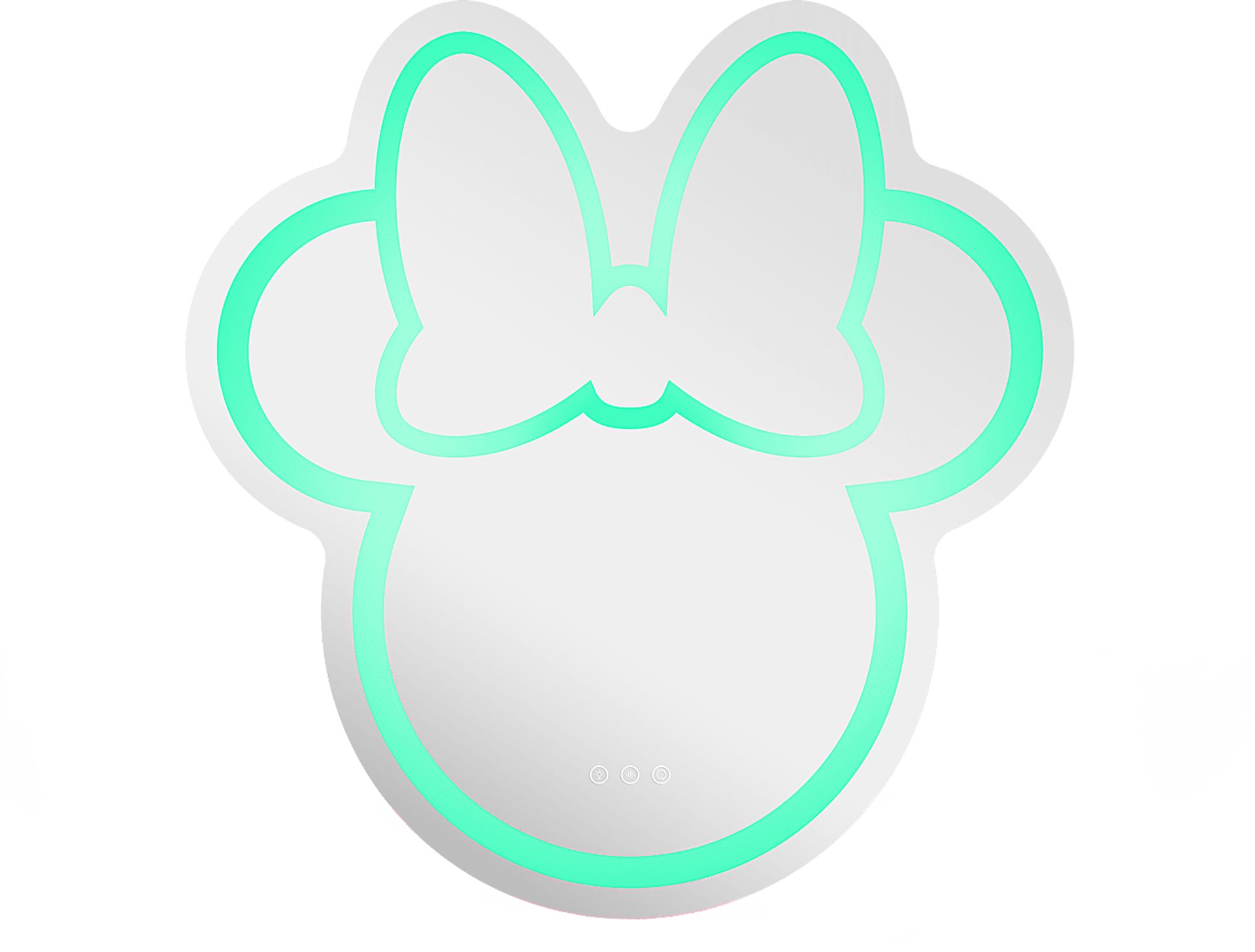 Kids Minnie Mouse White LED Wall Mirror - Image 6