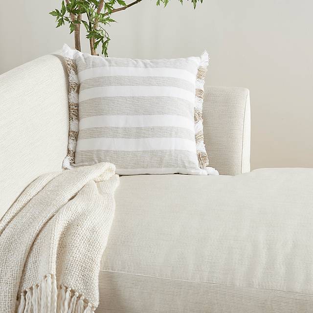 Kids Mirri I Taupe Accent Pillow - Thumbnail - Image 4