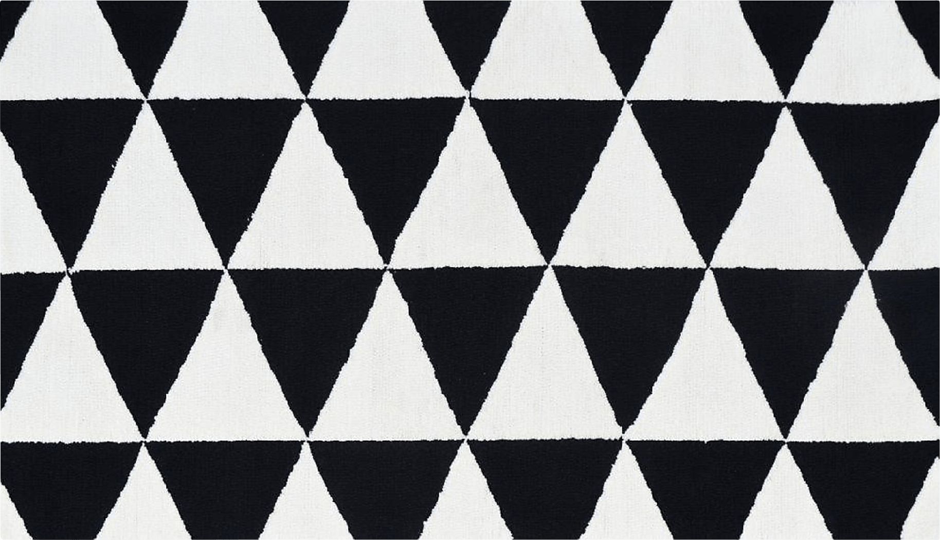Kids Mod Mood Black/White 2'8 x 4'8 Rug