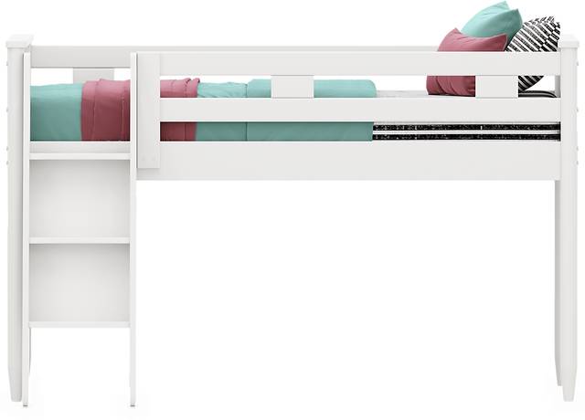 Kids Modern Colors White Full Loft - Thumbnail - Image 2