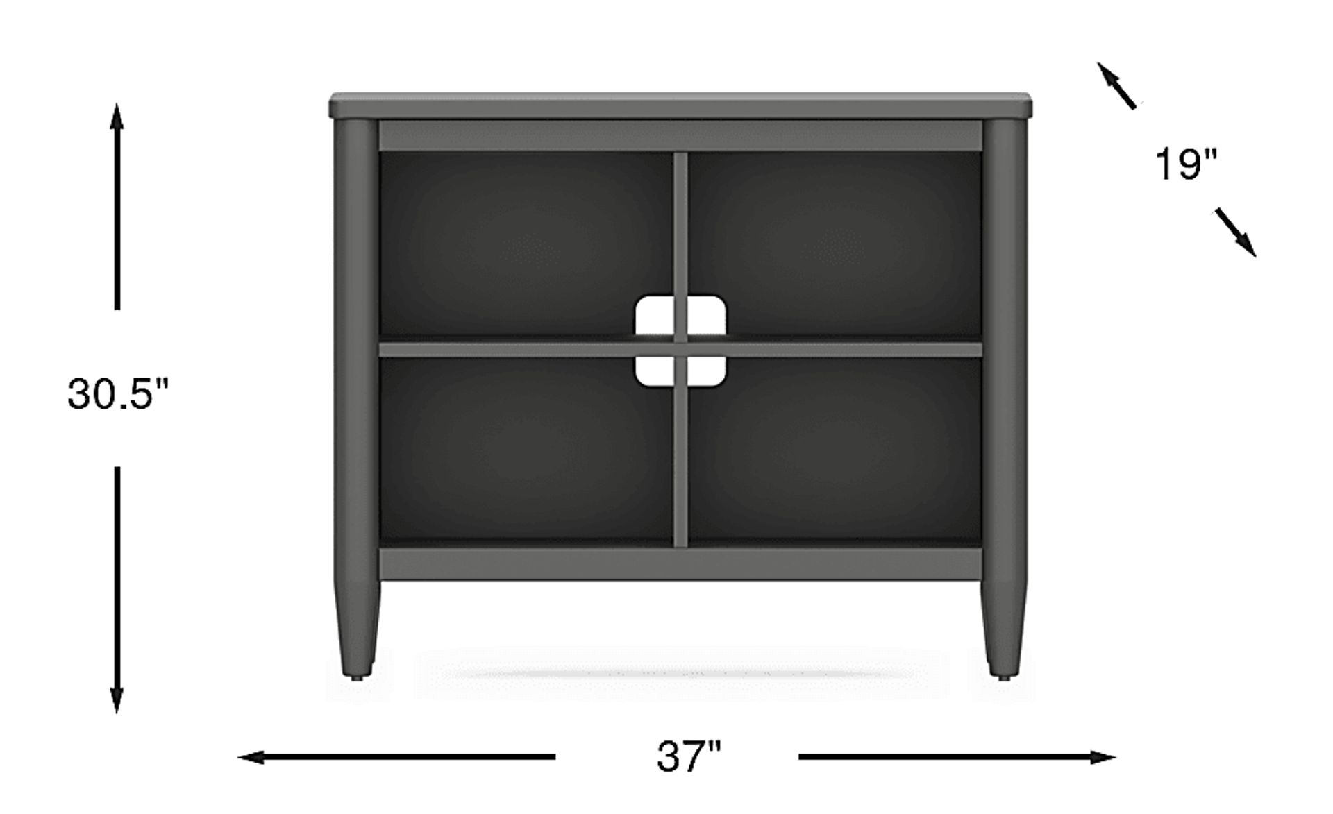 Dimension Image. Please refer to the Dimension Tab on this page for dimension details.