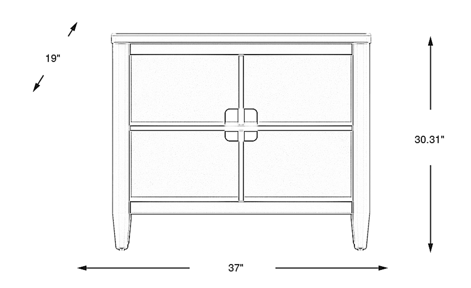 Dimension Image. Please refer to the Dimension Tab on this page for dimension details.