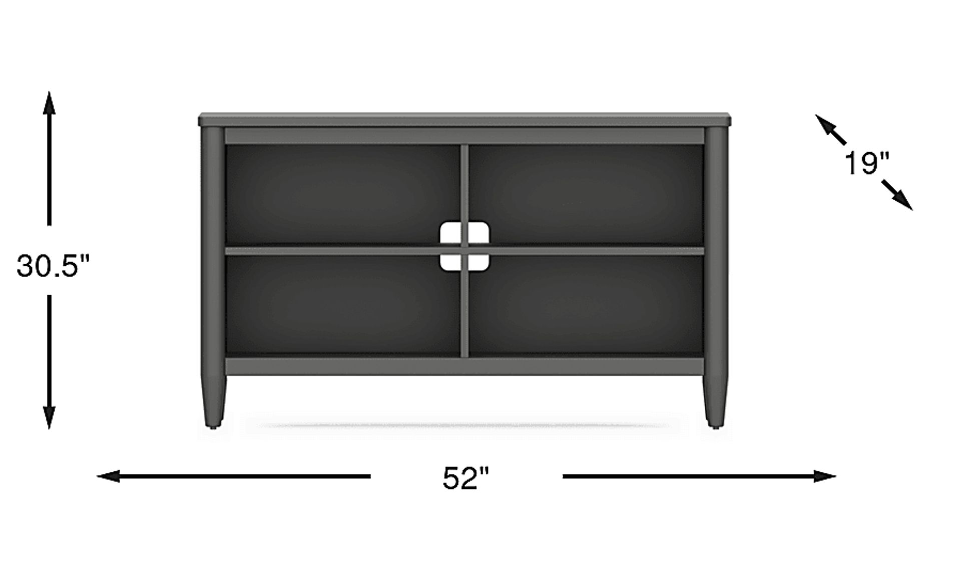 Dimension Image. Please refer to the Dimension Tab on this page for dimension details.