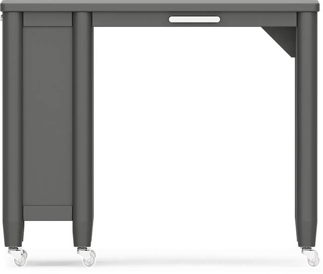 Kids Modern Colors Iron Ore Caster Desk - Thumbnail - Image 1