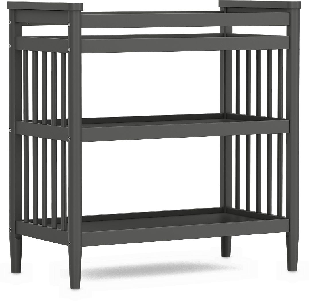 Kids Modern Colors Iron Ore Changing Table