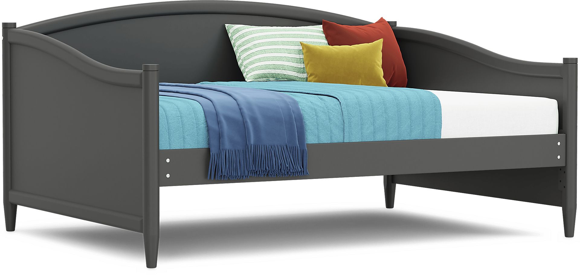 Kids Modern Colors Iron Ore Full Daybed - Image 3