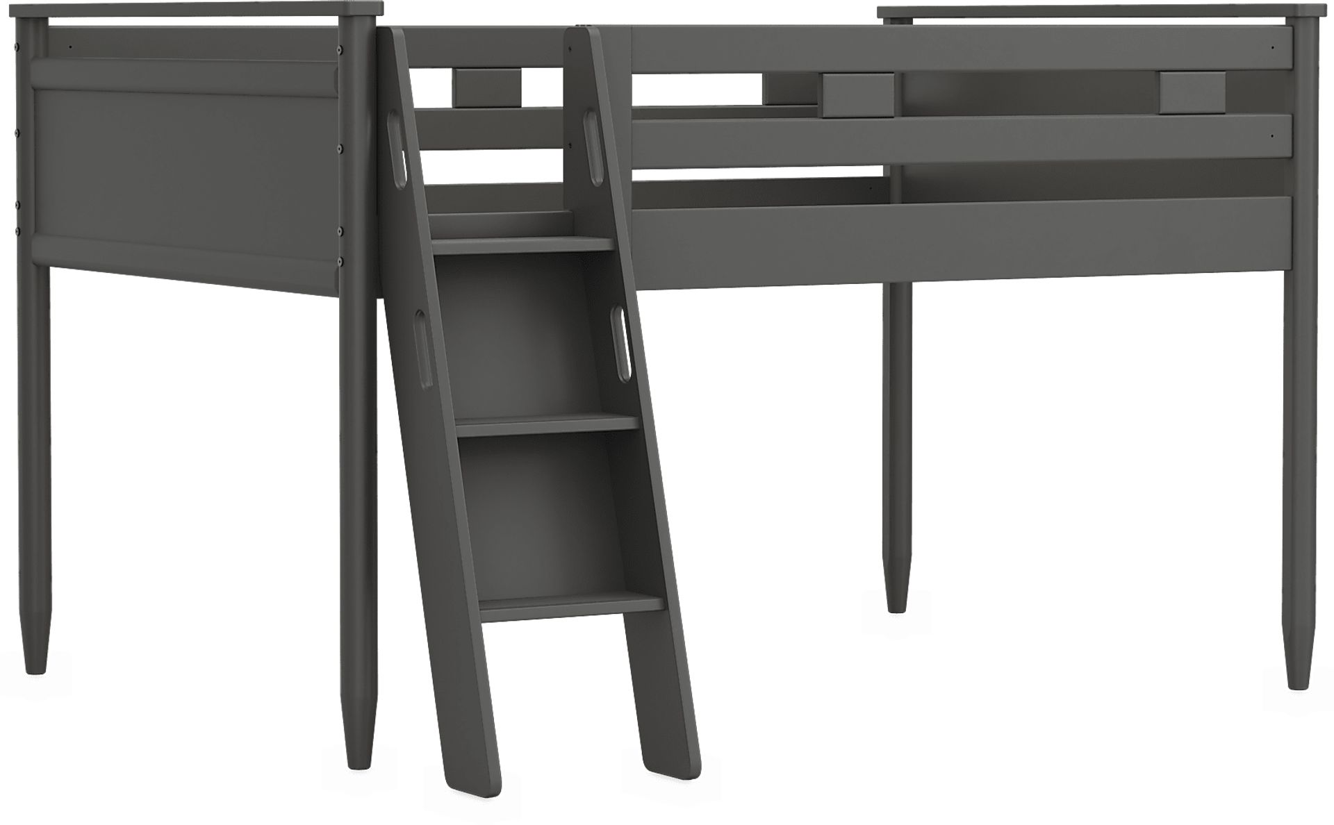 Kids Modern Colors Iron Ore Full Loft - Image 4