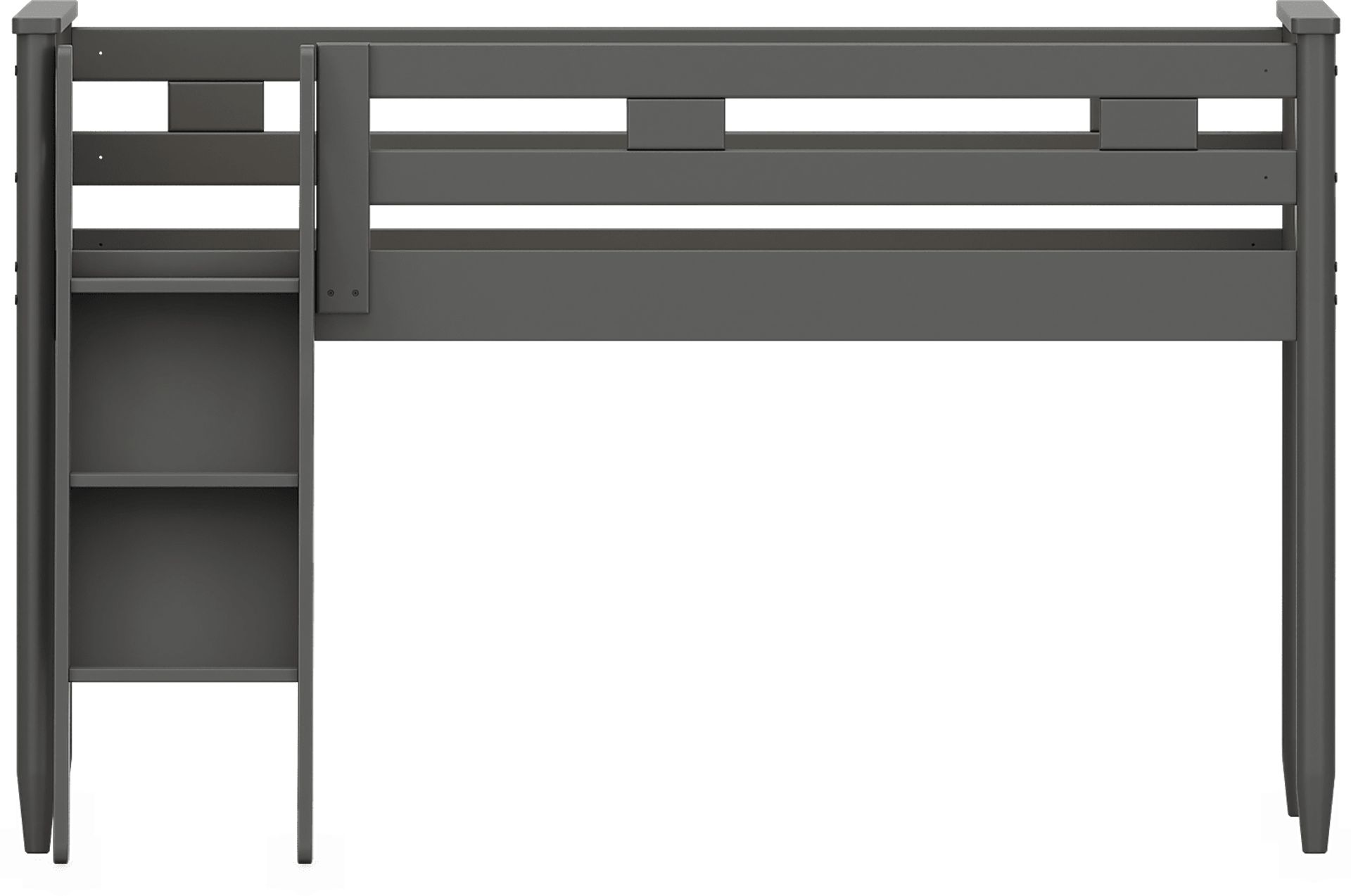 Kids Modern Colors Iron Ore Full Loft - Image 5