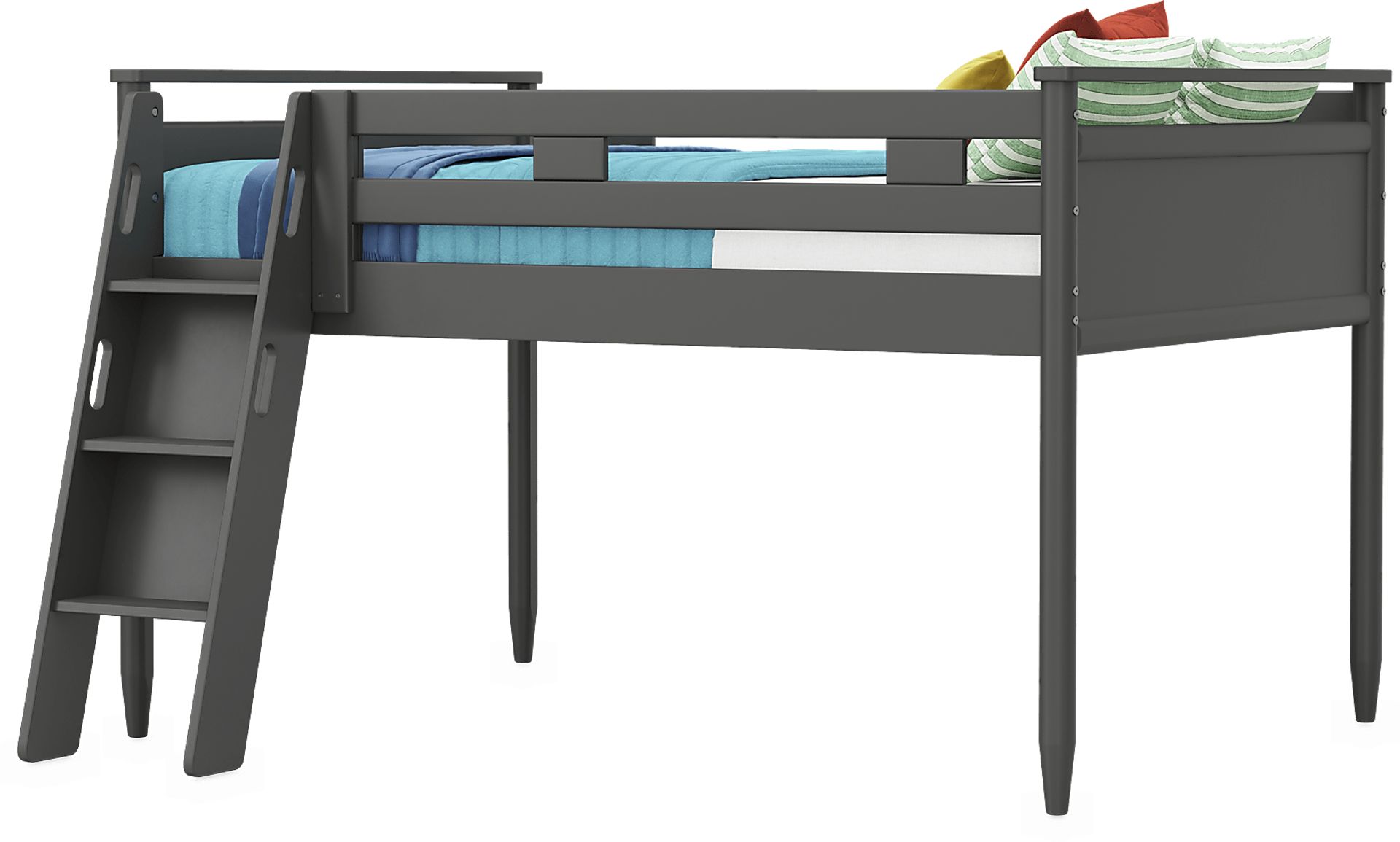 Kids Modern Colors Iron Ore Full Loft - Image 3