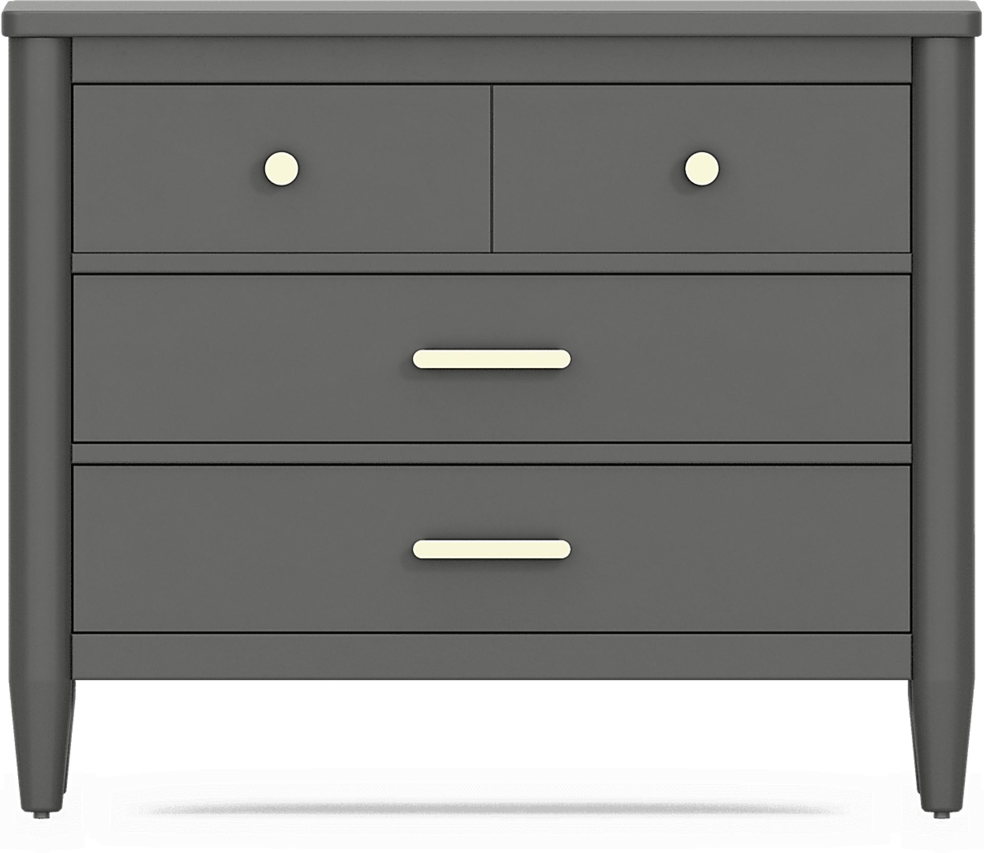 Kids Modern Colors Iron Ore Loft Chest - Image 4
