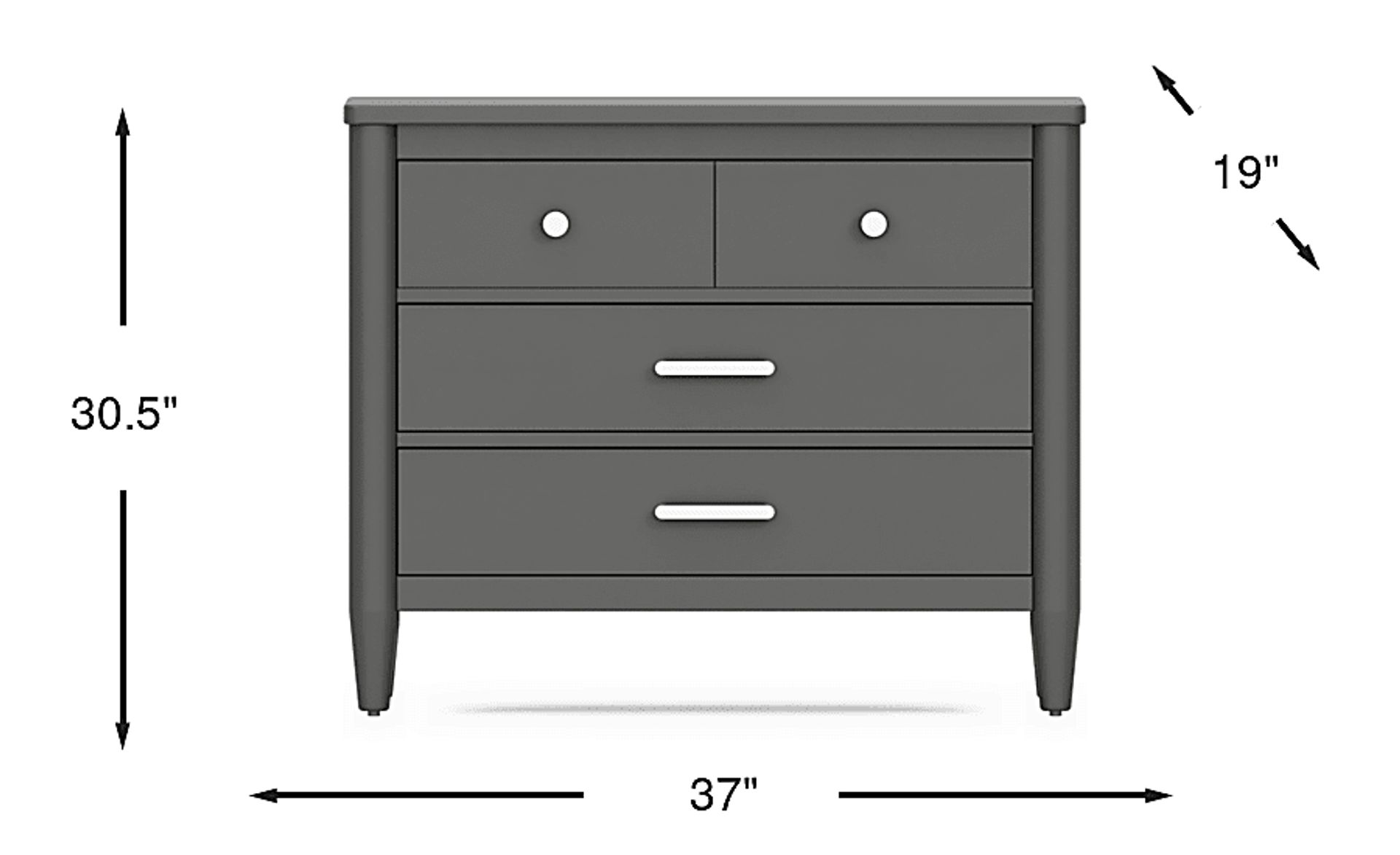 Dimension Image. Please refer to the Dimension Tab on this page for dimension details.