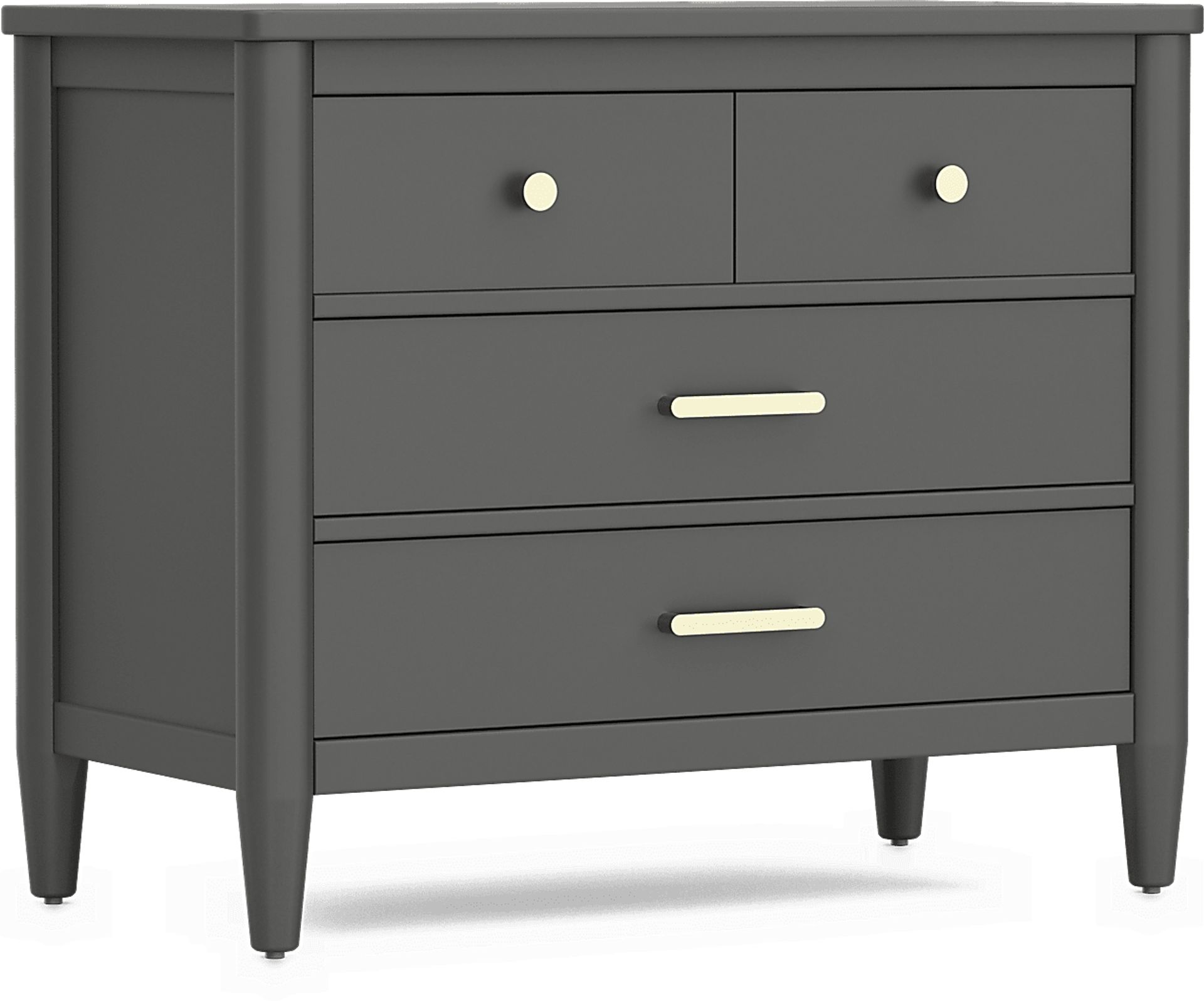 Kids Modern Colors Iron Ore Loft Chest - Image 5
