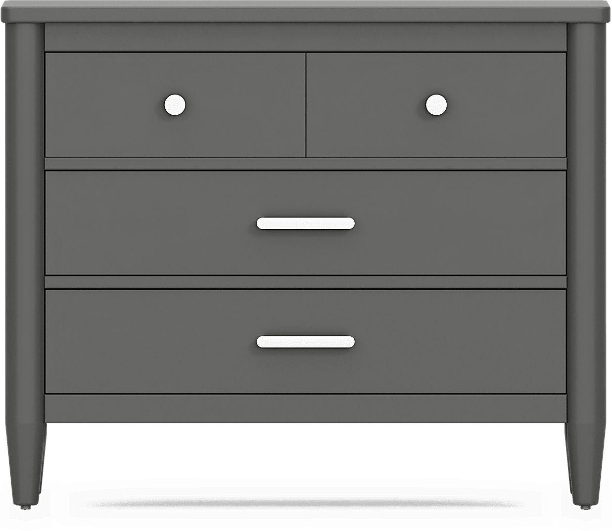 Kids Modern Colors Iron Ore Loft Chest