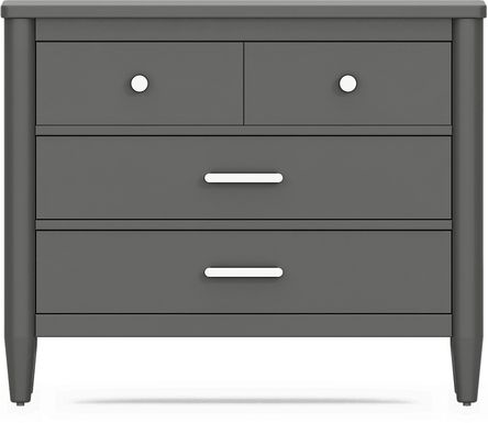 Kids Modern Colors Iron Ore Loft Chest