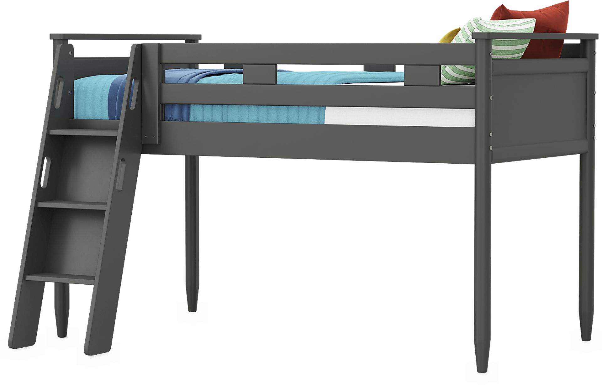 Kids Modern Colors Iron Ore Twin Loft - Image 2