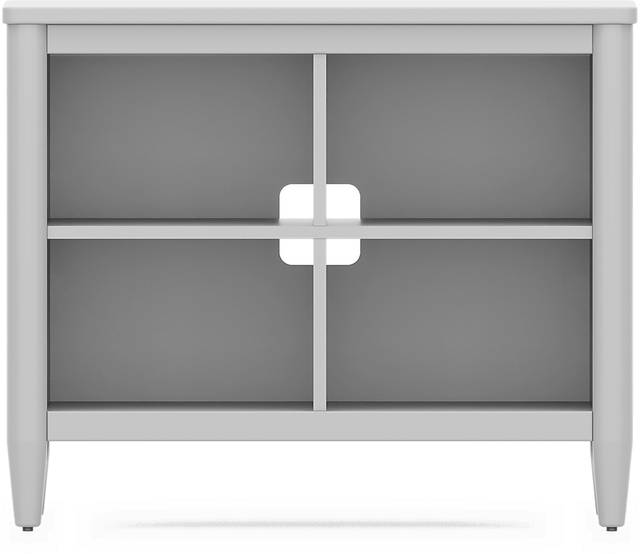 Kids Modern Colors Light Gray 37" Bookcase - Thumbnail - Image 1
