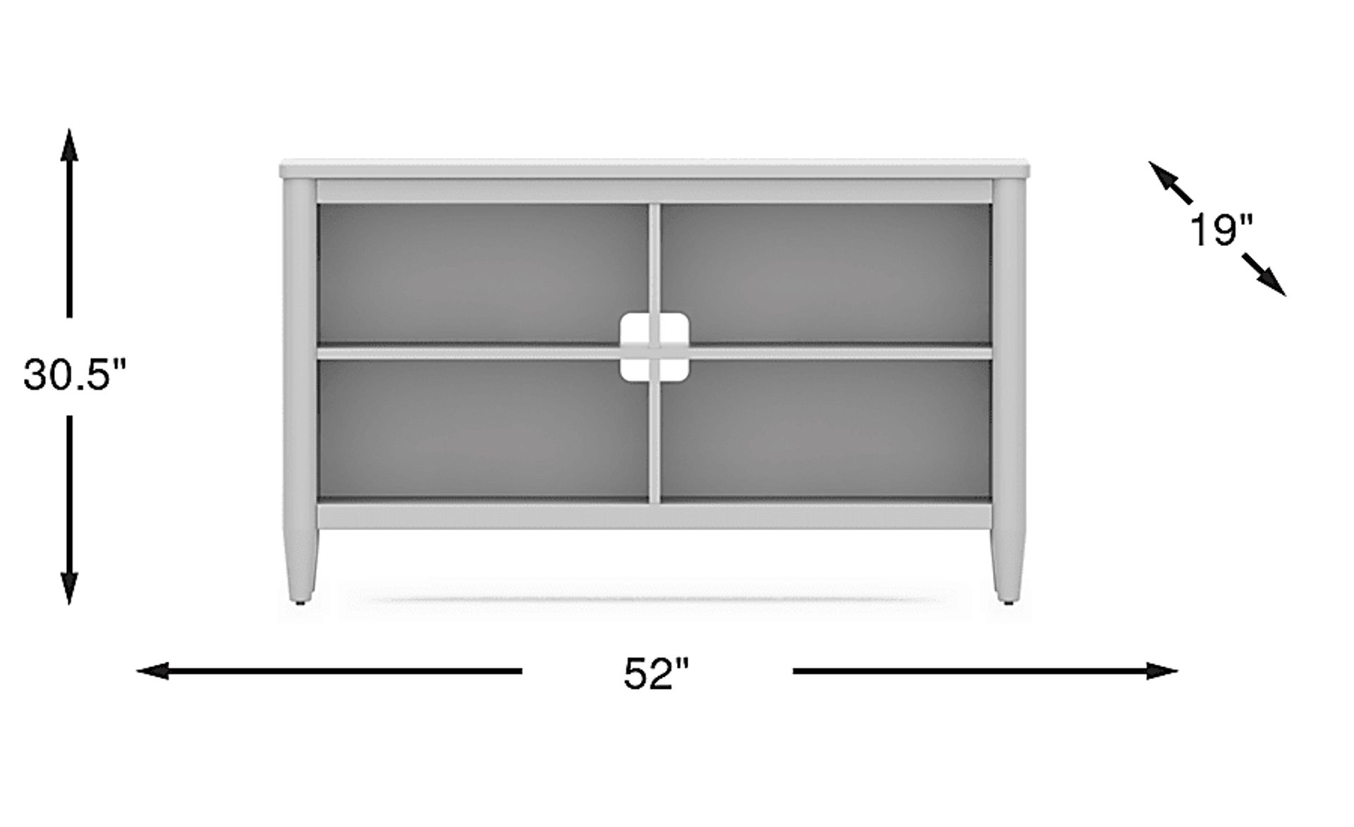 Dimension Image. Please refer to the Dimension Tab on this page for dimension details.