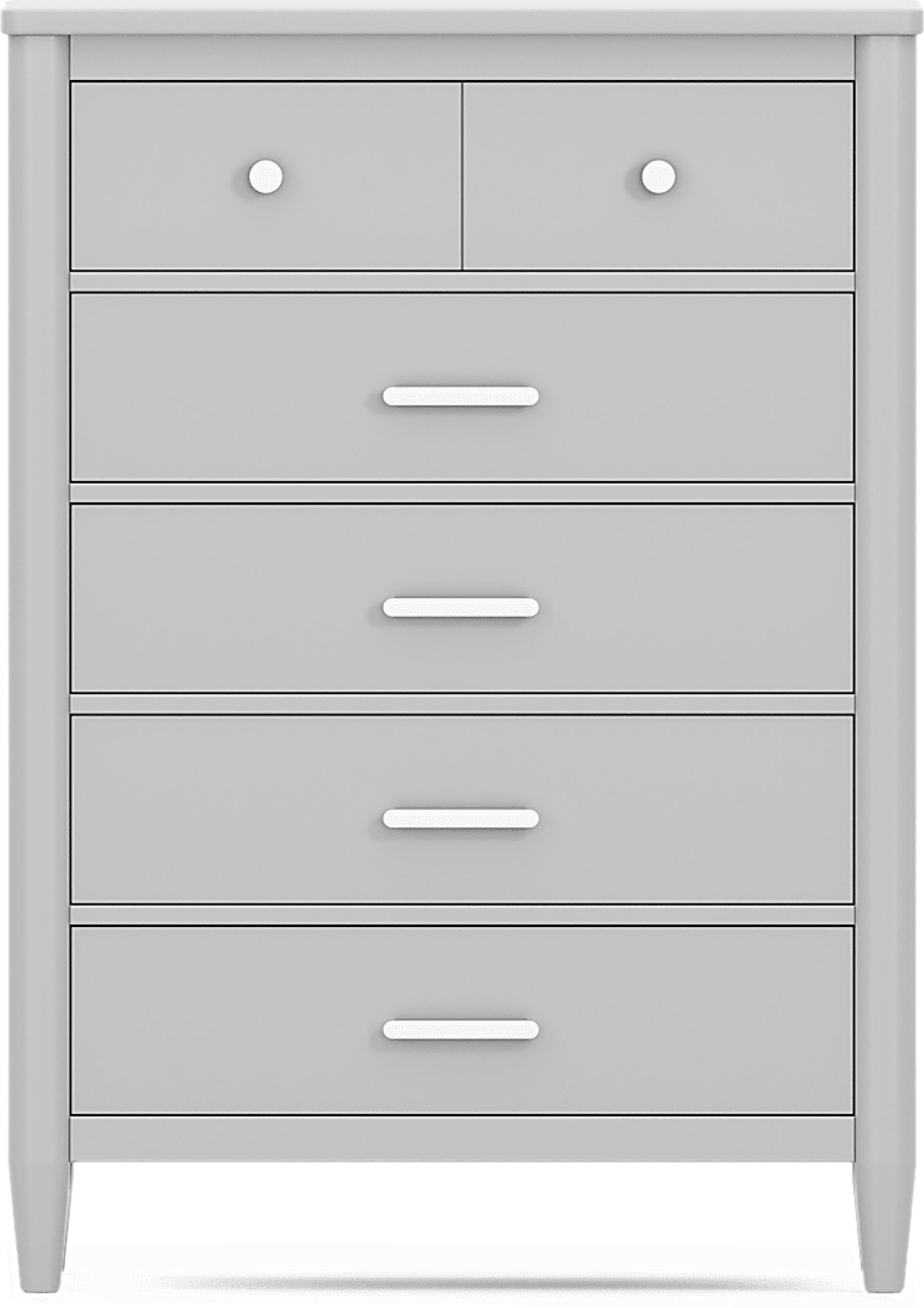 Kids Modern Colors Light Gray Chest