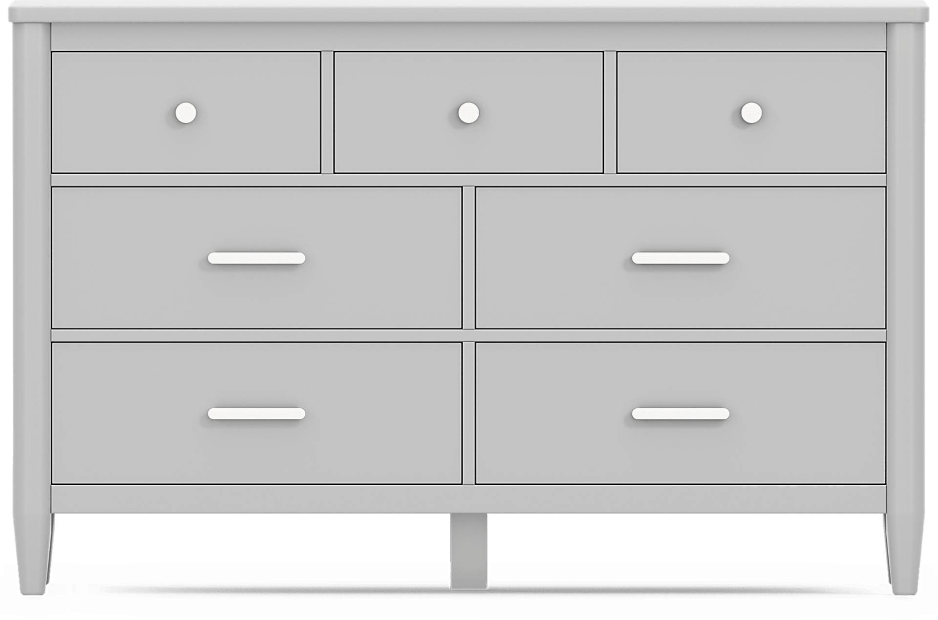 light gray dresser