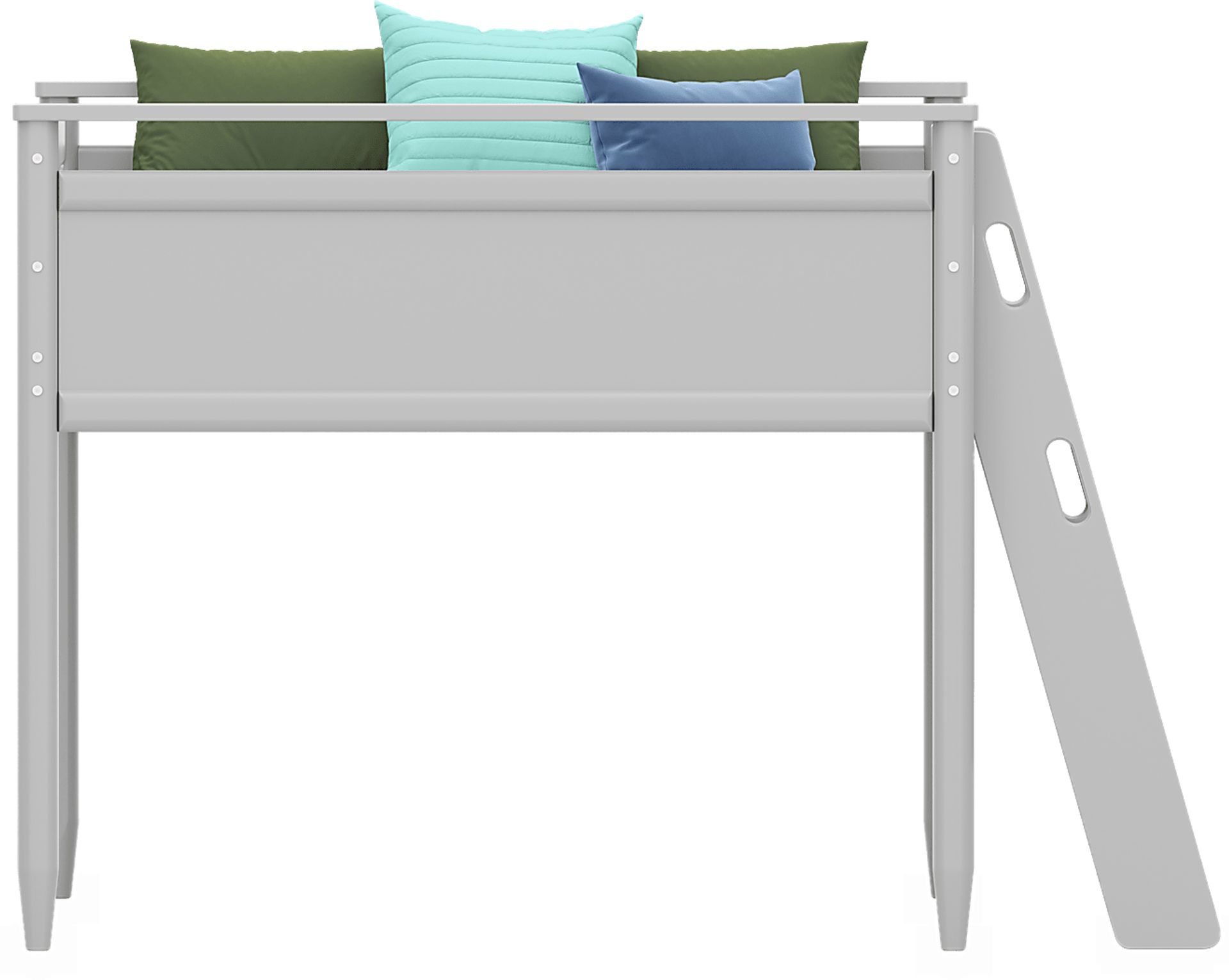 Kids Modern Colors Light Gray Full Loft - Image 3
