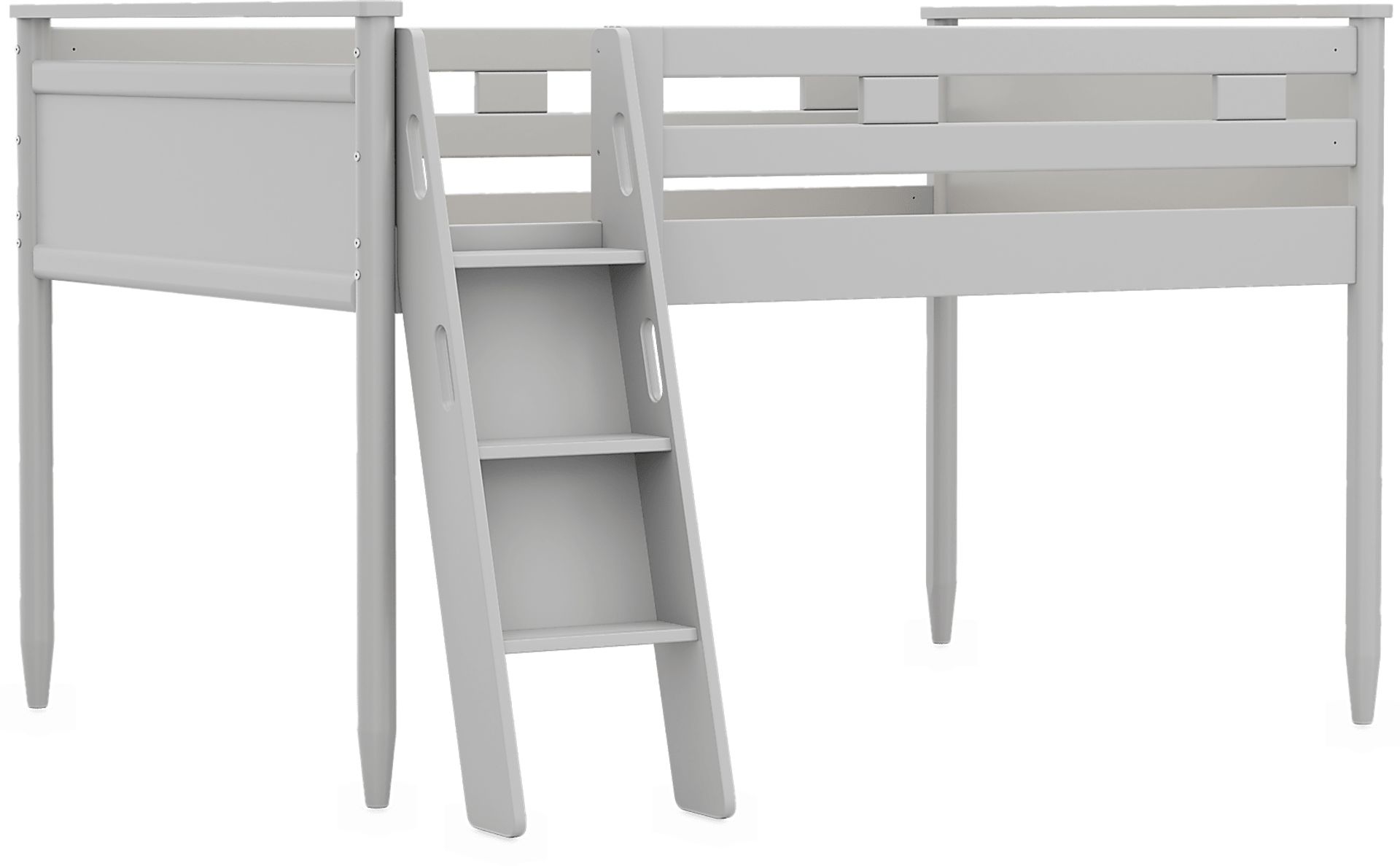 Kids Modern Colors Light Gray Full Loft - Image 4