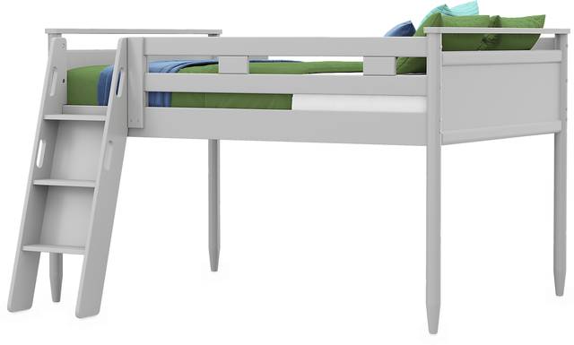 Kids Modern Colors Light Gray Full Loft - Thumbnail - Image 3