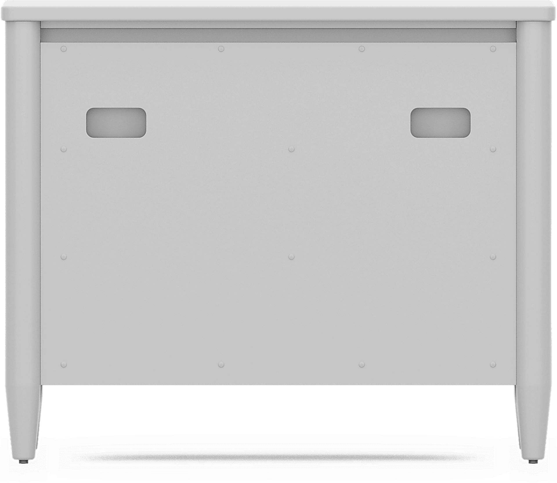Kids Modern Colors Light Gray Loft Chest - Image 3