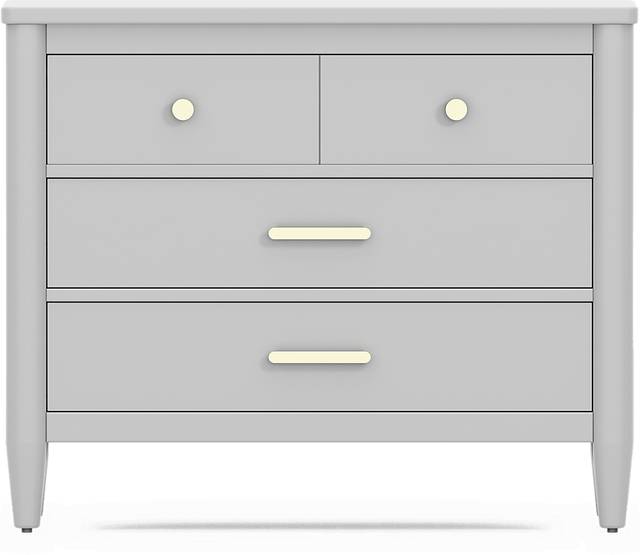 Kids Modern Colors Light Gray Loft Chest - Thumbnail - Image 4